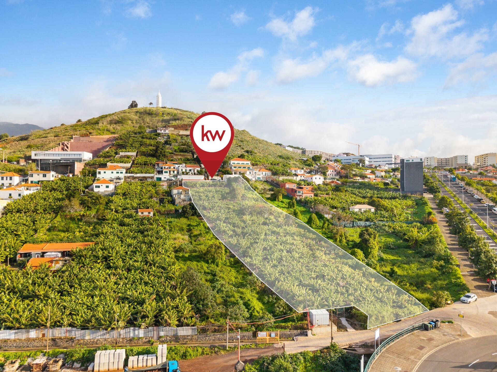 Terreno 4800 m² | Índice Construção 1,7-2,8 | Vista Mar em Funchal, Madeira — foto 5 de 15