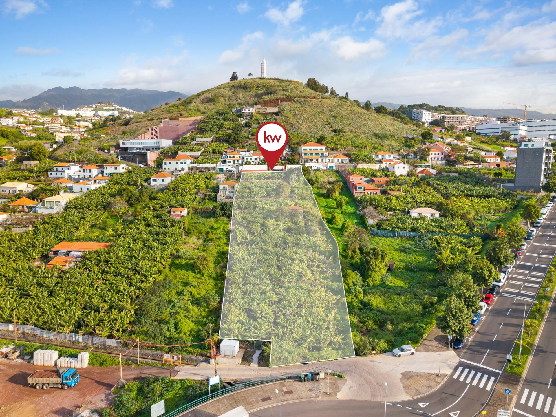 Terreno 4800 m² | Índice Construção 1,7-2,8 | Vista Mar em Funchal, Madeira — foto 3 de 15